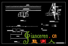 <strong>地鐵地表變形及隧洞變形監測布置圖</strong>